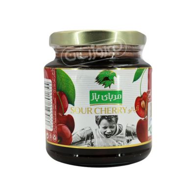 Cylindrical Cherry jam Weight 800g