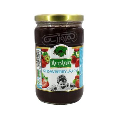 Cylindrical strawberry jam Weight 280g