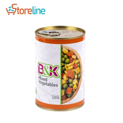 B&K Canned Mixed Vegetables