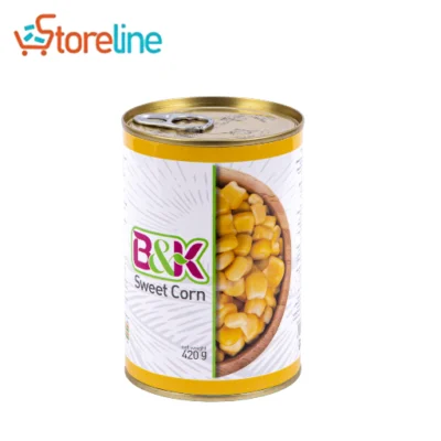 B&K Canned Sweet Corn