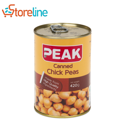 Canned chickpeas in broth