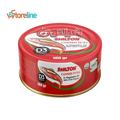 Canned tuna in vegetable oil with chili pepper 180 grams