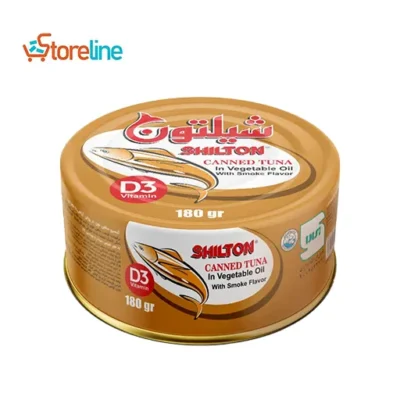 Canned tuna in oil with smoked flavor 180 grams