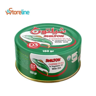Canned tuna with dill in vegetable oil 180 grams