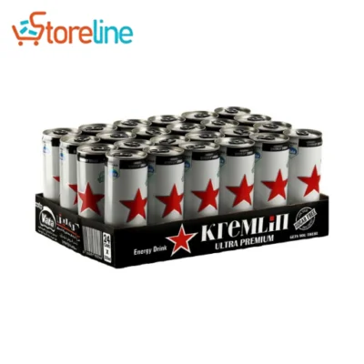 Kremlin carbonated energy drink without sugar