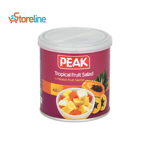 Mixed tropical fruit compote