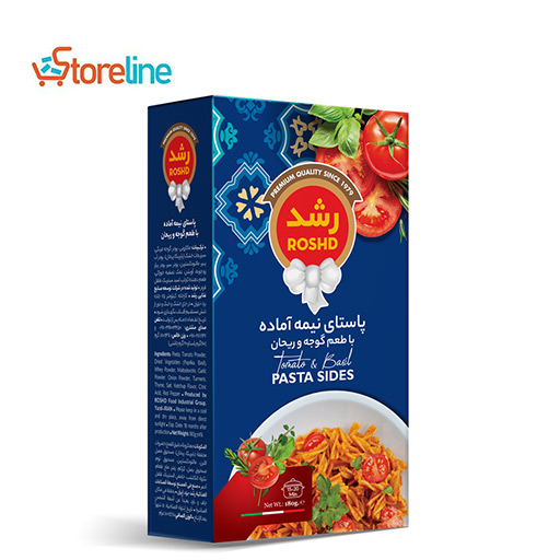 Pasta Side Tomato and Basil Roshd 180 grams Roshd