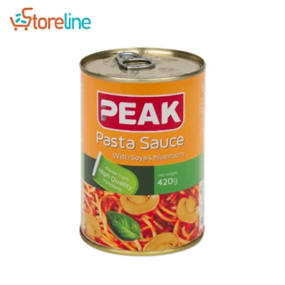 Peak conned pasta sauce