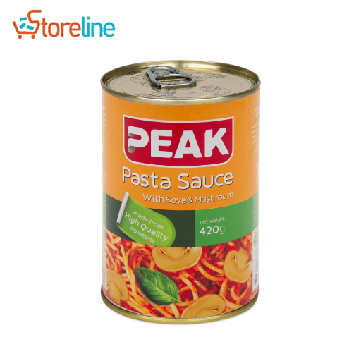 Peak conned pasta sauce