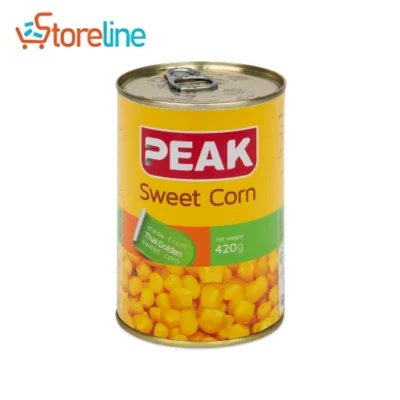 Peak conned sweet corn