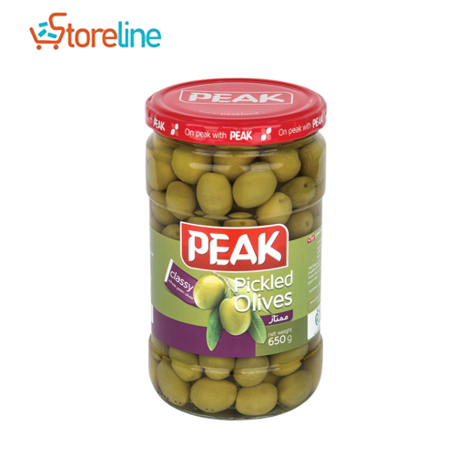 Peak premium canned special salted olive