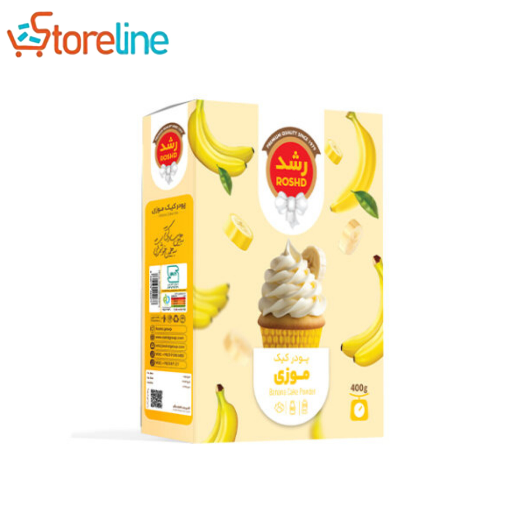 Roshd Banana cake powder (economical)