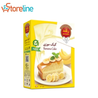 Roshd Banana cake powder (economical)