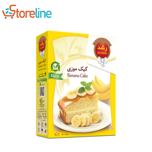 Roshd Banana cake powder (economical)