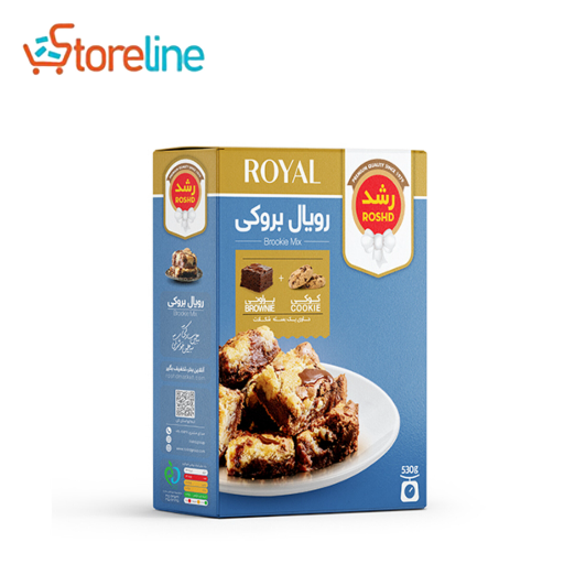 Roshd Royal Brookie cake powder