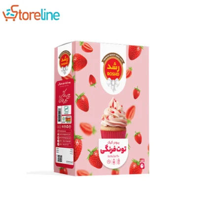 Roshd Strawberry cake powder (economical)