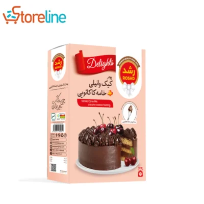 Roshd Vanilla cake powder with cocoa cream