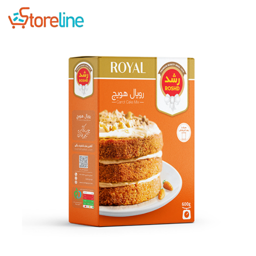 Roshd royal carrot cake powder