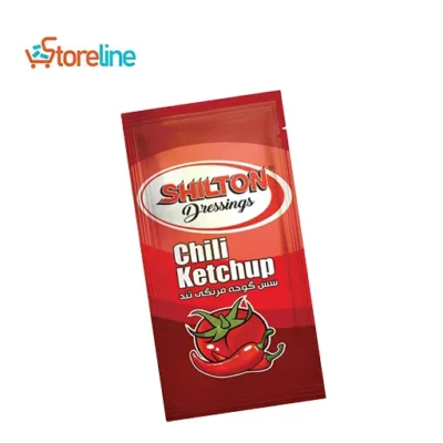 Spicy tomato sauce (chili ketchup) sachet