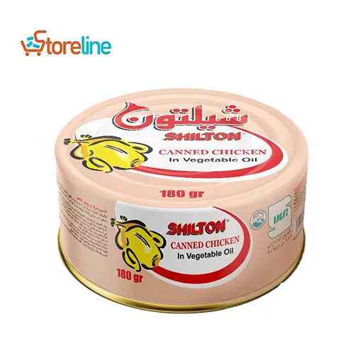 Canned chicken in vegetable oil 180 grams