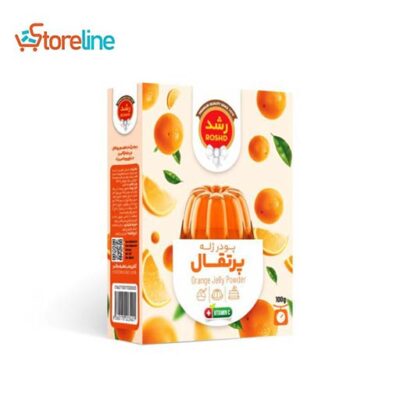 Orange jelly powder 100 grams Rosh