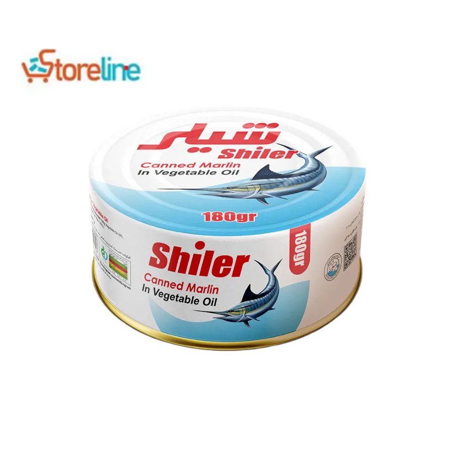 Canned Marlin Fish in Vegetable Oil 180 gr