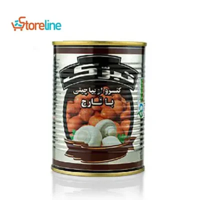Canned beans mushrooms weighing 380 g
