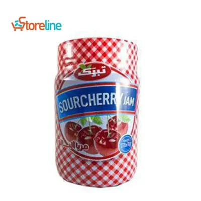 Cherry jam weighing 270 g