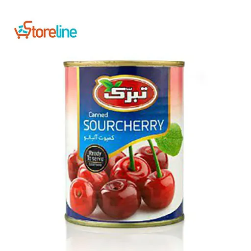 cherry compote weighing 380 g