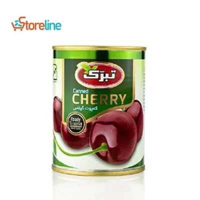 cherry compote with a weight of 380 g