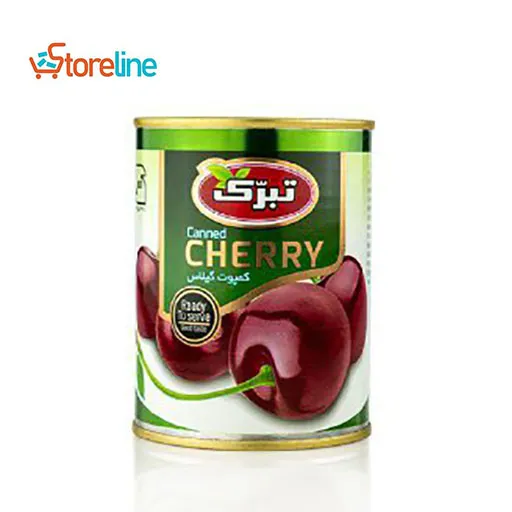 cherry compote with a weight of 380 g