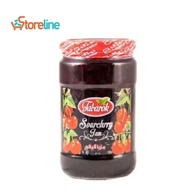 sour cherry jam weighing 800 g